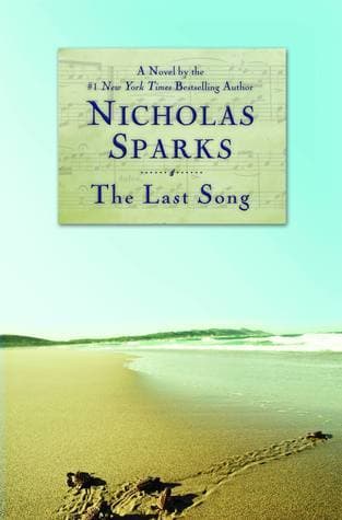 Cover of The last song by Nicholas Sparks