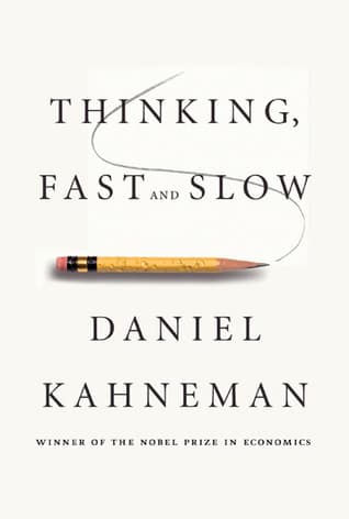 Cover of Thinking, fast and slow by Daniel Kahneman