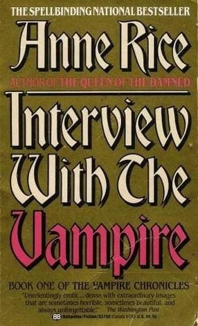 Cover of Interview With the Vampire by Anne Rice
