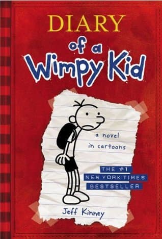 Cover of Diary of a Wimpy Kid by Jeff Kinney