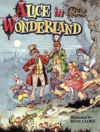 Cover of Lewis Carroll's Alice in Wonderland by Jane Carruth