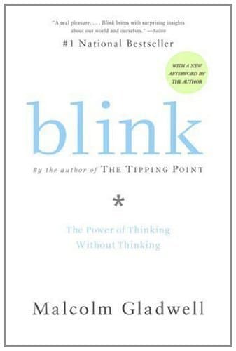 Cover of Blink: The Power of Thinking Without Thinking by Malcolm Gladwell