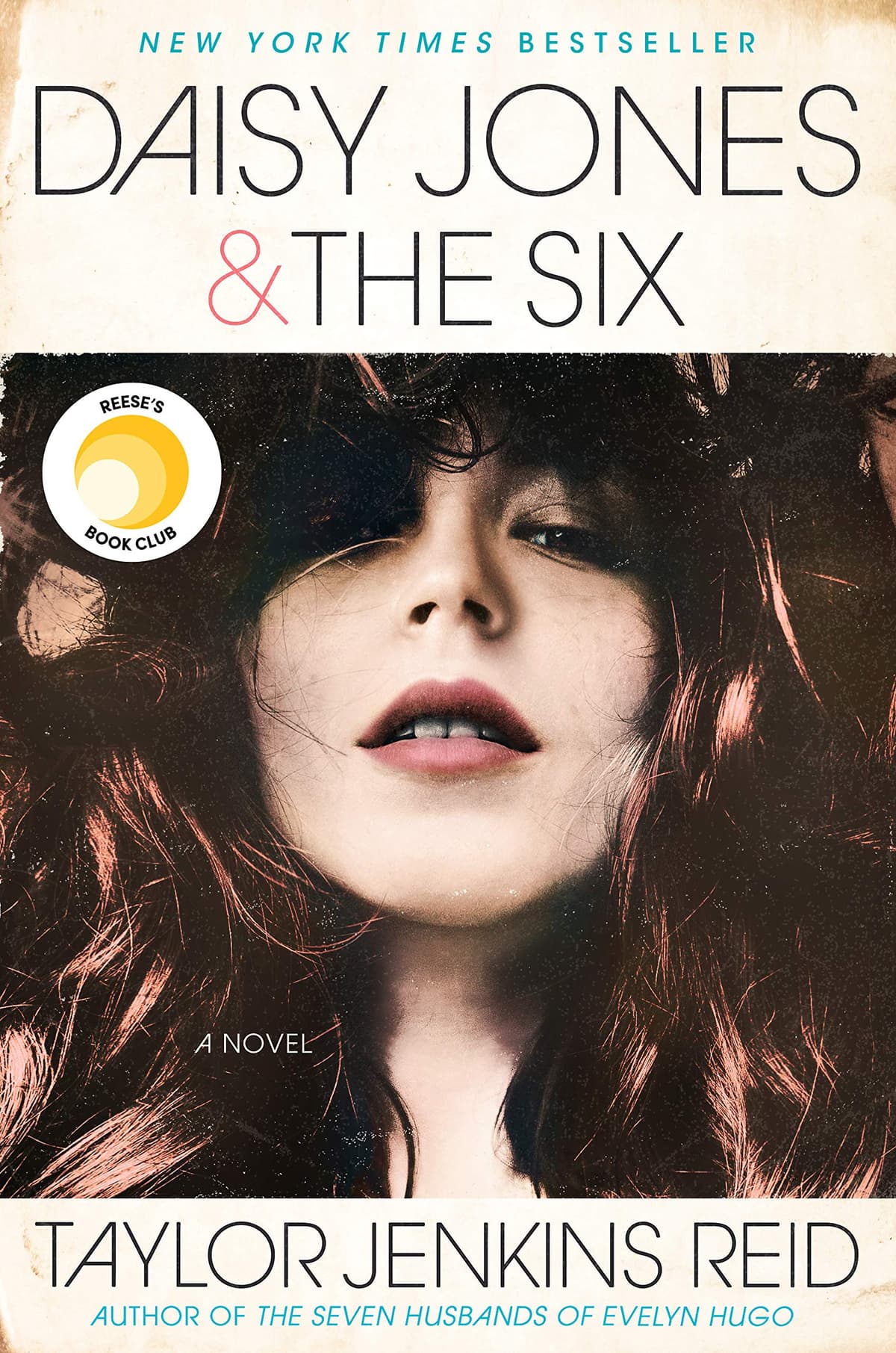 Cover of Daisy Jones & The Six by Taylor Jenkins Reid