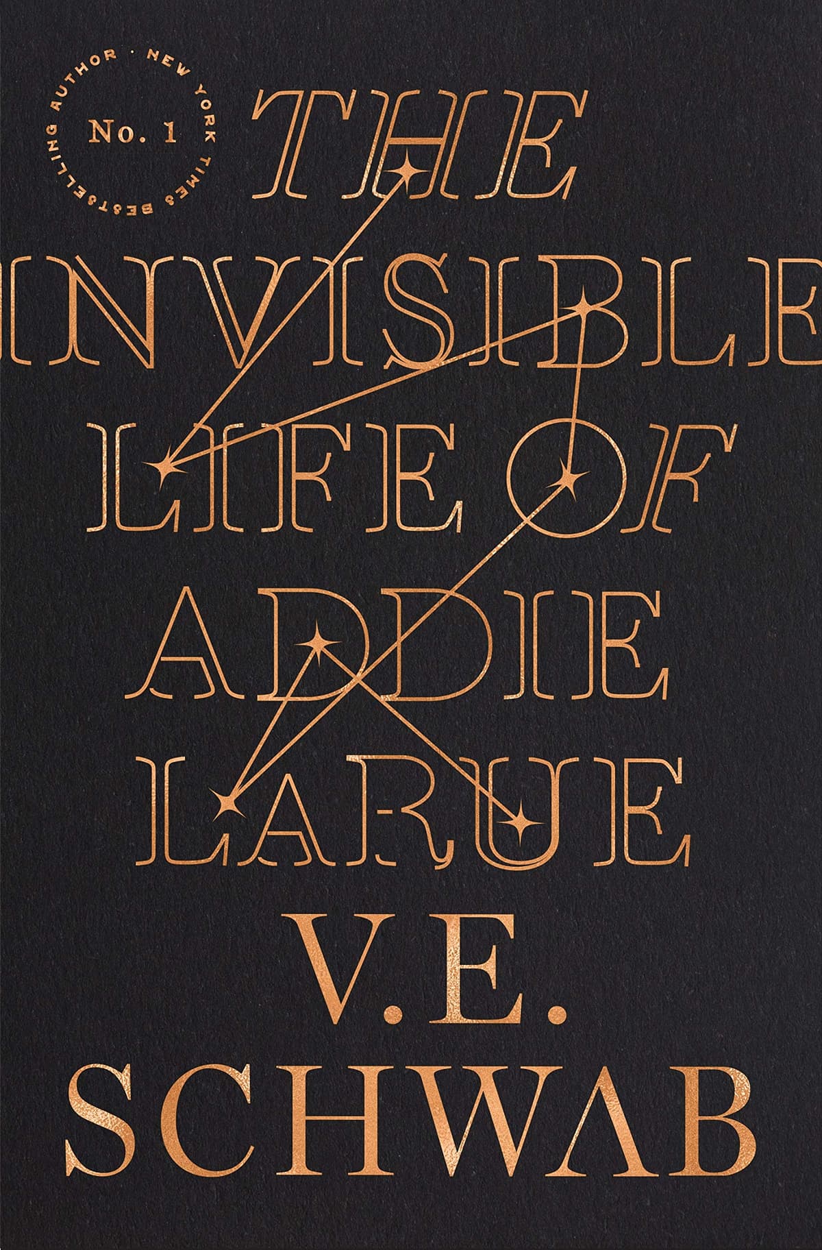 Cover of The Invisible Life of Addie LaRue by V. E. Schwab