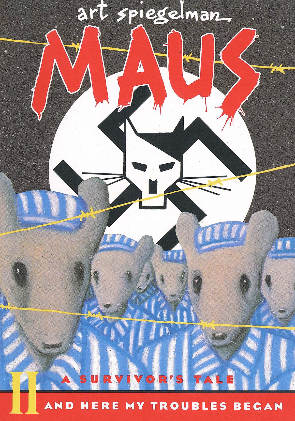Cover of Maus II: A Survivor's Tale: And Here My Troubles Began by Art Spiegelman