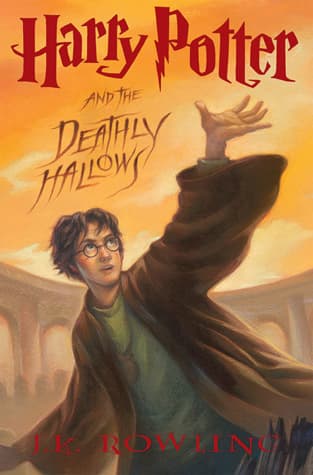 Cover of Harry Potter and the Deathly Hallows by J. K. Rowling