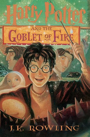 Cover of Harry Potter and the Goblet of Fire by J. K. Rowling