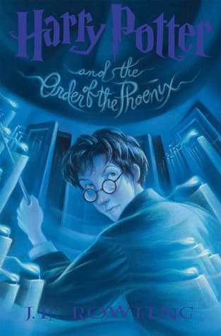 Cover of Harry Potter and the Order of the Phoenix by J. K. Rowling