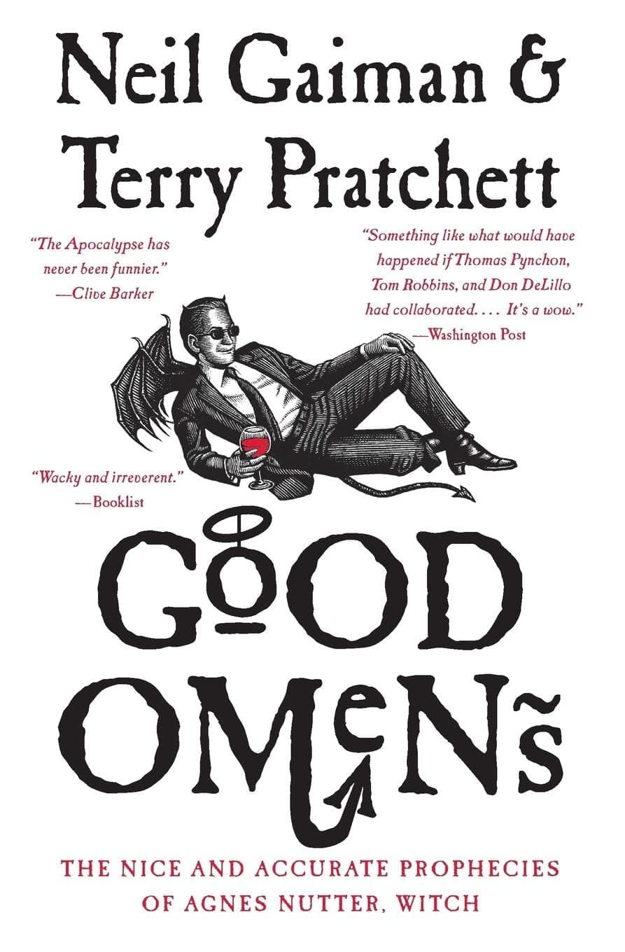 Cover of Good Omens: The Nice and Accurate Prophecies of Agnes Nutter, Witch by Terry Pratchett