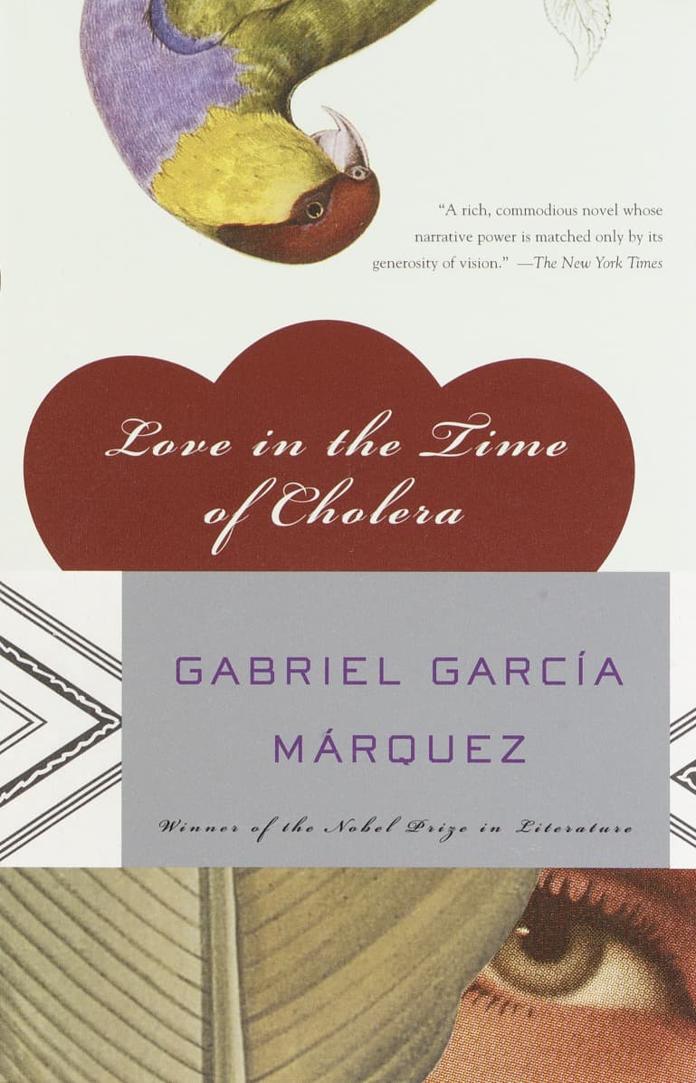 Cover of Love in the Time of Cholera by Gabriel García Márquez