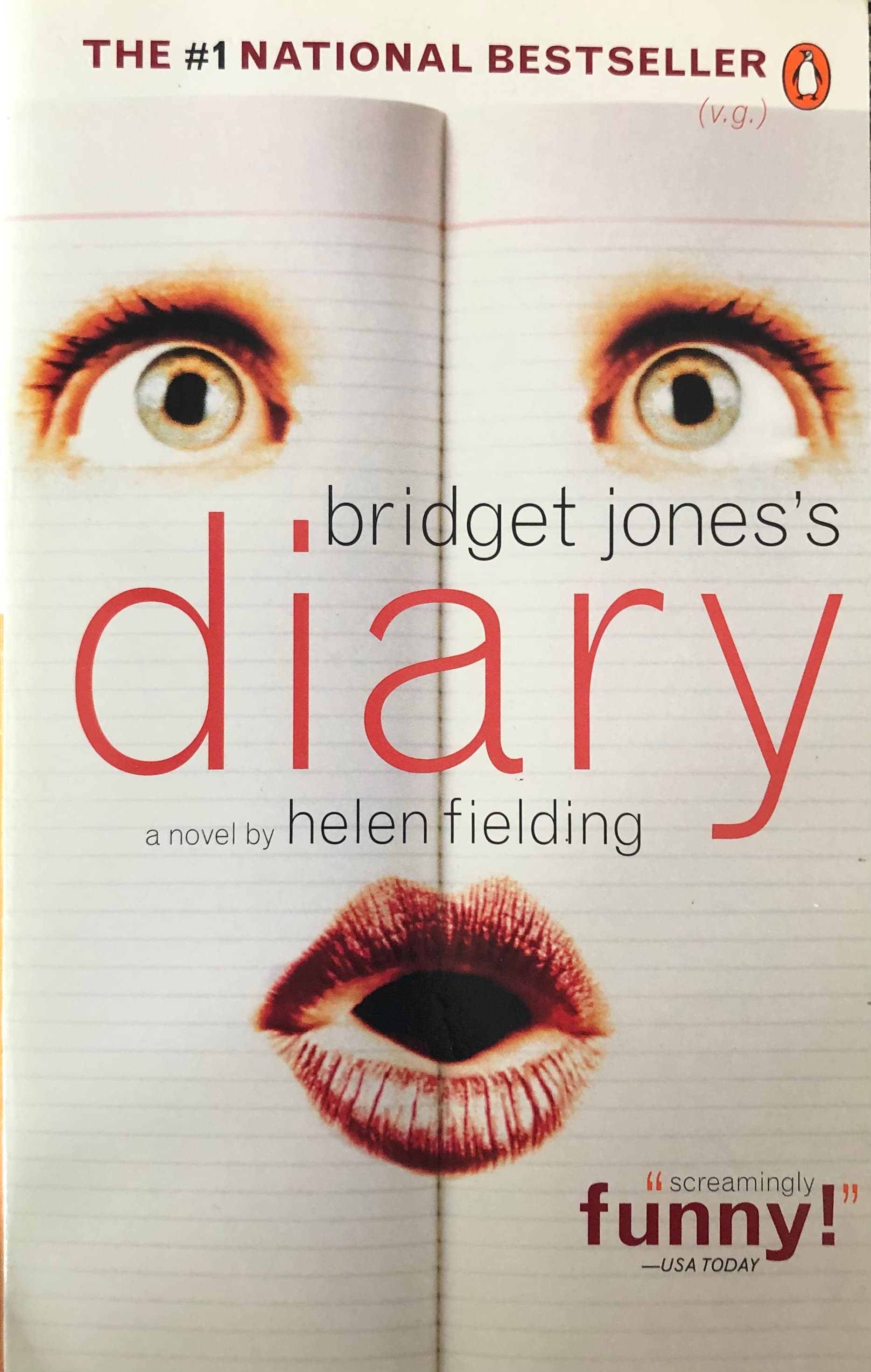 Cover of Bridget Jones's Diary by Helen Fielding