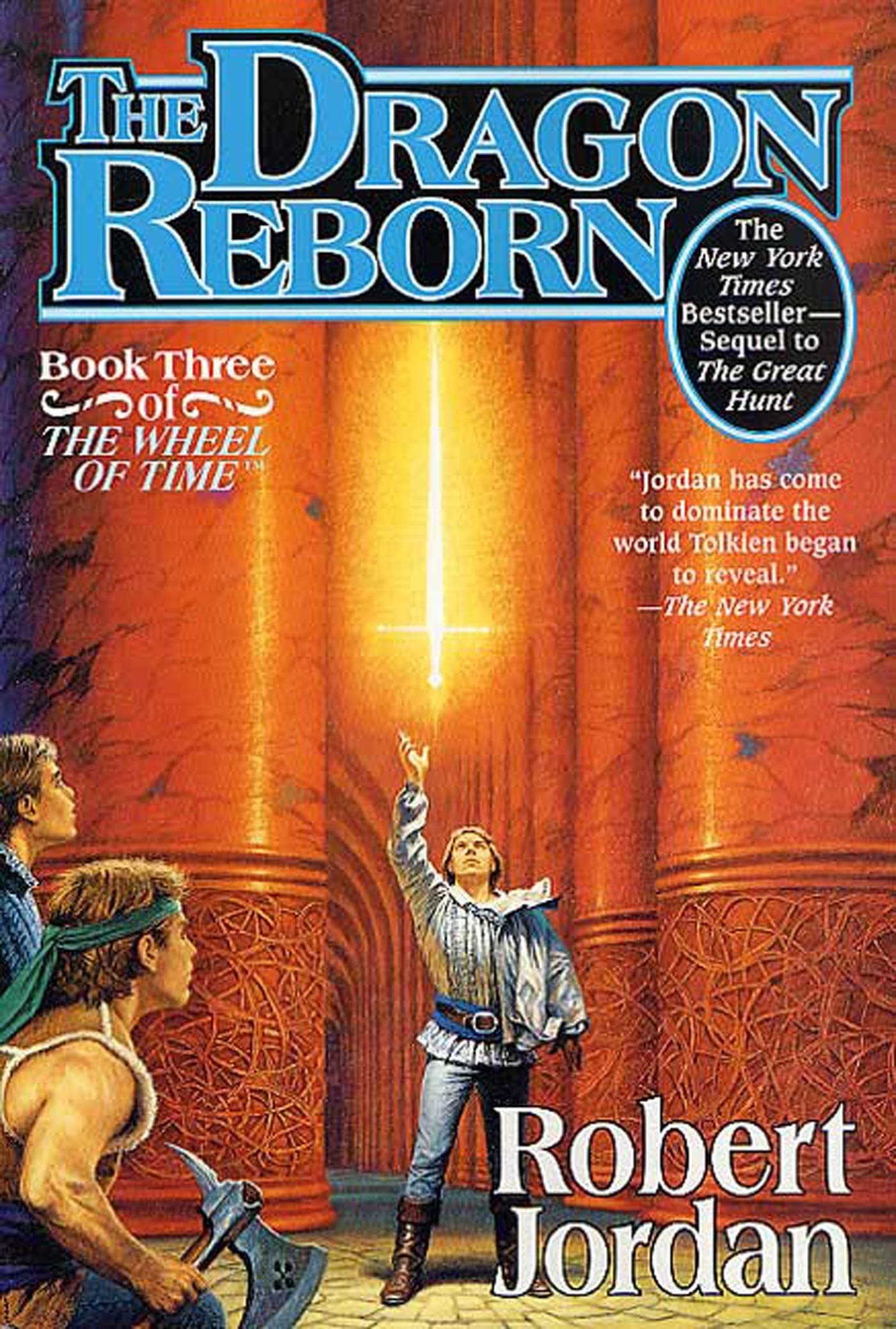 Cover of The Dragon Reborn (The Wheel of Time, Book 3) by Robert Jordan