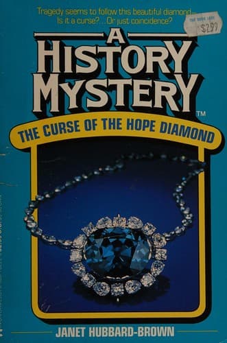 Cover of The curse of the Hope diamond by Janet Hubbard-Brown