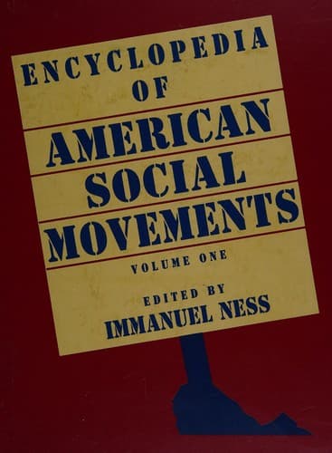 Cover of Encyclopedia of American Social Movements by Immanuel Ness