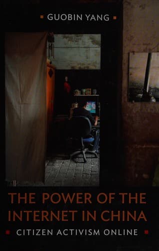 Cover of The power of the internet in China by Guobin Yang