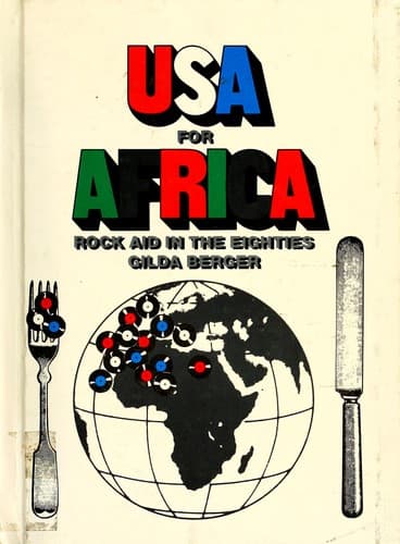 Cover of USA for Africa by Gilda Berger