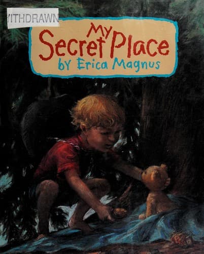 Cover of My secret place by Erica Magnus