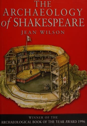 Cover of The archaeology of Shakespeare by Wilson, Jean