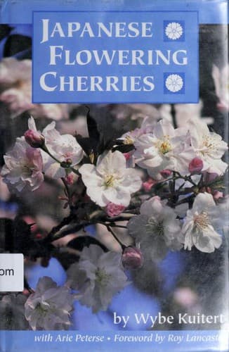 Cover of Japanese flowering cherries by Wybe Kuitert