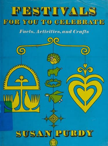 Cover of Festivals for you to celebrate by Susan Gold Purdy