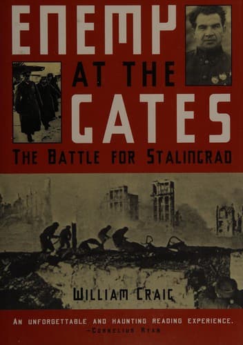 Cover of Enemy at the Gates by William Craig