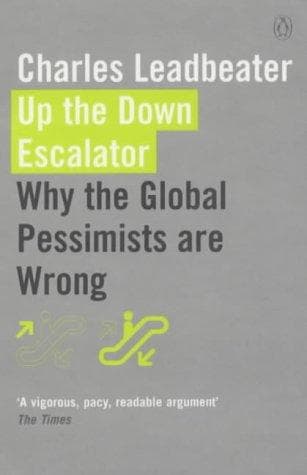 Cover of Up the down escalator by Charles R. Leadbeater