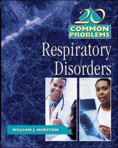 Cover of 20 Common Problems in Respiratory Disorders by William J Hueston