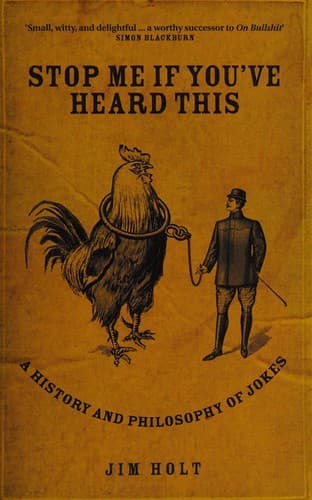 Cover of Stop me if you've heard this by Jim Holt