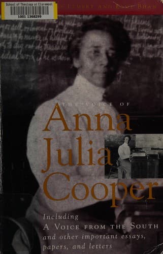 Cover of The voice of Anna Julia Cooper by Anna J. Cooper