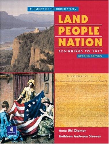 Cover of Land, people, nation by Anna Uhl Chamot