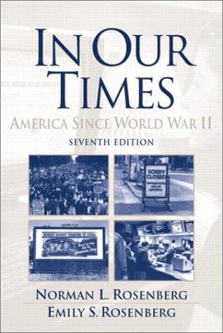 Cover of In our times by Norman L. Rosenberg