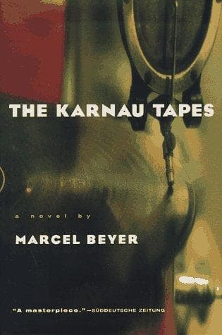 Cover of The Karnau tapes by Marcel Beyer
