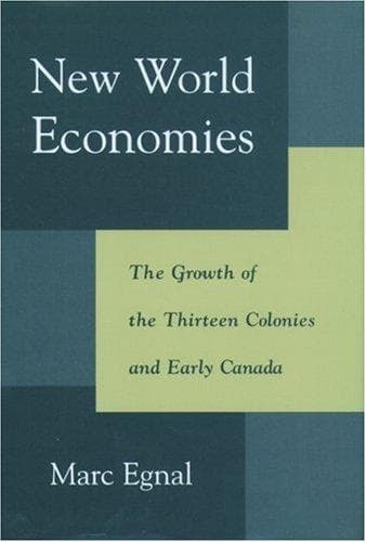 Cover of New world economies by Marc Egnal
