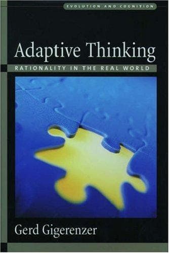 Cover of Adaptive Thinking by Gerd Gigerenzer