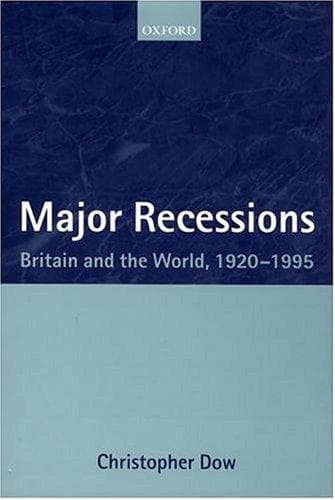 Cover of Major recessions by J. C. R. Dow