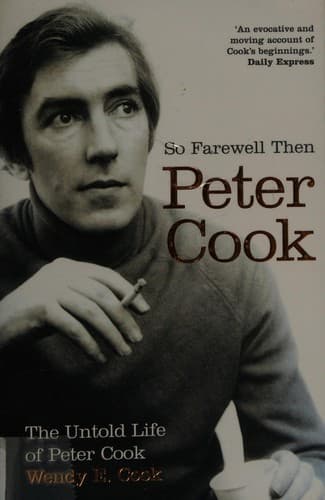 Cover of So farewell then by Wendy E. Cook
