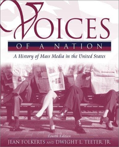 Cover of Voices of a Nation by Jean Folkerts