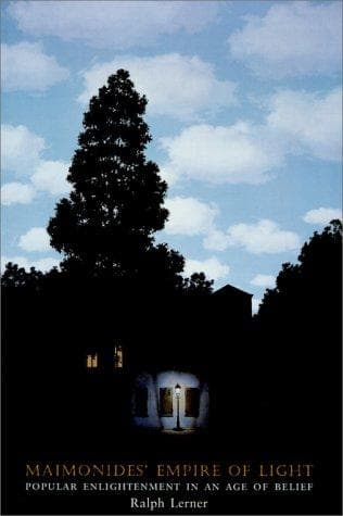 Cover of Maimonides' Empire of Light by Ralph Lerner