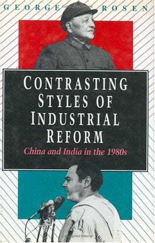 Cover of Contrasting styles of industrial reform by George Rosen