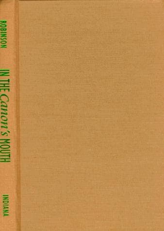 Cover of In the canon's mouth by Lillian S. Robinson