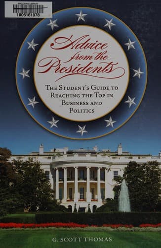 Cover of Advice from the presidents by G. Scott Thomas