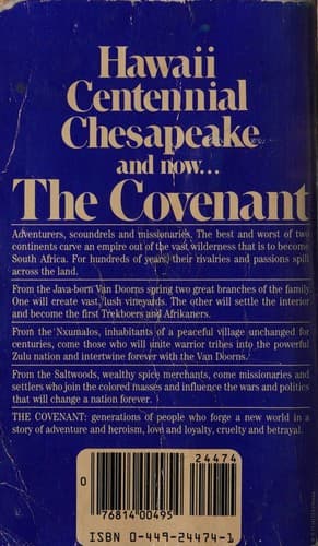 Cover of Covenant Part 2 by James A. Michener