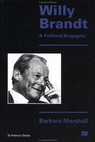 Cover of Willy Brandt by Barbara Marshall