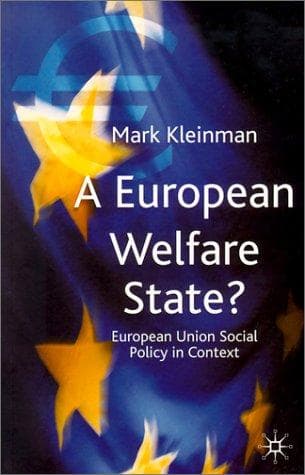 Cover of A European Welfare State? by Mark Kleinman