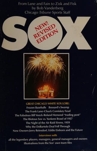 Cover of Sox, from Lane and Fain to Zisk and Fisk by Bob Vanderberg