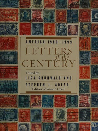 Cover of Letters of the Century by Lisa Grunwald