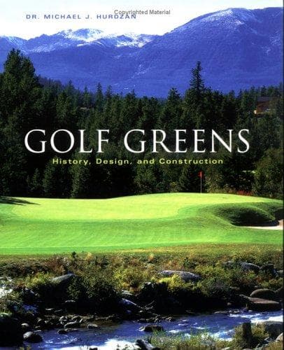 Cover of Golf Greens by Michael J. Hurdzan