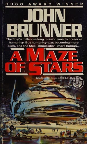 Cover of A maze of stars by John Brunner