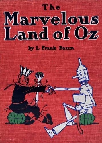 Cover of The Marvelous Land of Oz by L. Frank Baum
