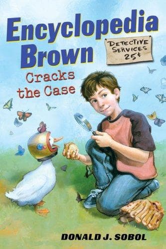 Cover of Encyclopedia Brown Cracks the Case by Donald J. Sobol